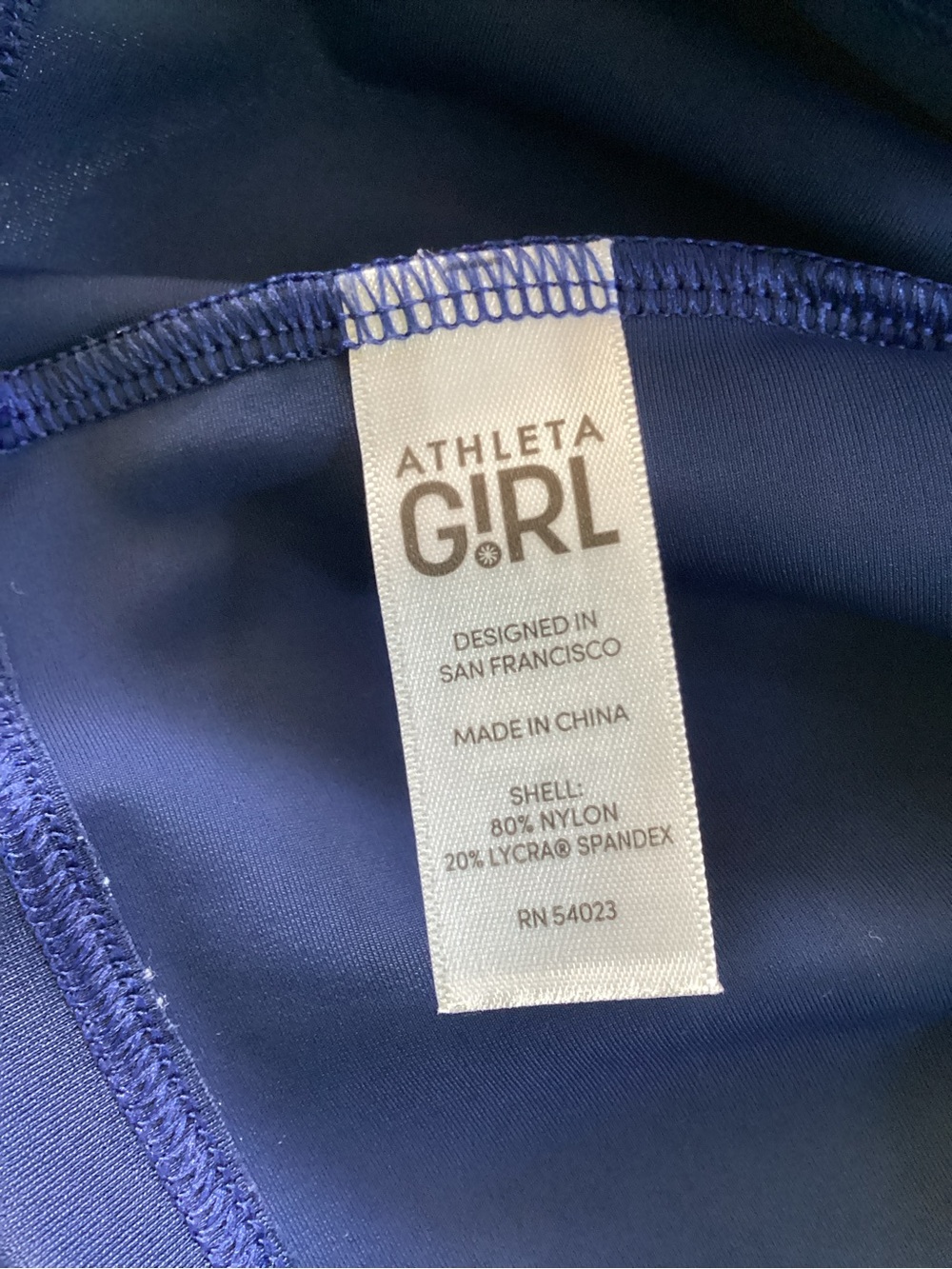 Athleta Girl Colorblock Rash Guard - Picture 5 of 6